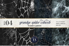 Spooky Grunge Cobweb Digital Papers |Spooky Digital Paper Product Image 1