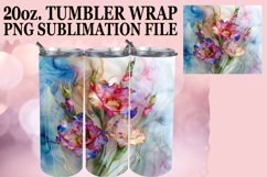 Enchanted Flower Splendor 20oz Tumbler Wraps Product Image 1