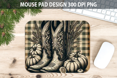 Boots Mouse pad Sublimation - Thanksgiving PNG Design Product Image 1