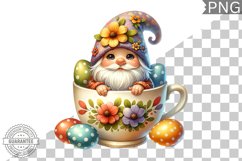 Easter Gnome Sublimation - Clipart PNG Design Product Image 1
