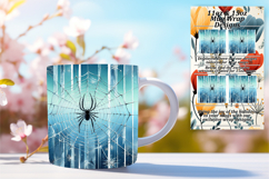 Inspiring 11oz Mug Wrap Png Design , Halloween Product Image 1