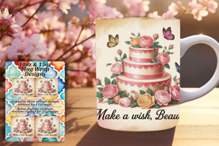 Sophisticated 15oz Png Mug Wrap , Girl Quote Product Image 1