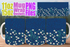 Cheerful sunsets 11oz 15oz sublimation wrap, Leopard Prints Product Image 1