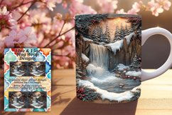Artful 11oz Mug Wrap Png Artwork , Christmas Product Image 1