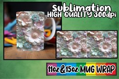 Vibrant Essence Mug Wrap, 11oz 15oz Sublimation Product Image 1