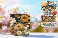 Vintage Garden Mug Design for Sublimation 11oz Product Image 1