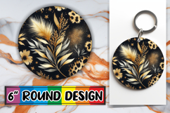 Enchanted Round Ornaments Magic, Leopard Prints Product Image 1