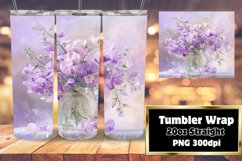 Springtime Harmony 20oz Tumbler Wrap: Garden Delight Product Image 1
