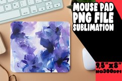 Blossom Bursting Garden Pattern Mouse Pad Product Image 1