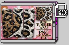 Luxe Glitter &amp; Flower Power Tumbler Art - 20oz Product Image 1