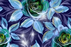 Evening Garden -3 Mug Wrap Sublimation Design 15 oz Product Image 4