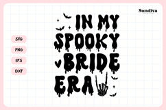 Spooky Bachelorette Party Saying SVG | Spooky Bride Era Product Image 3