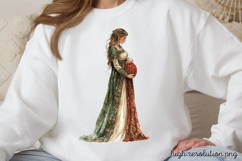 Mothers Day Pregnant Sublimation PNG Product Image 1