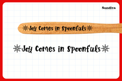 Christmas Wooden Spoon Handle Quotes SVG - Joy Comes Product Image 3
