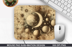 Vintage Mouse Pad Sublimation PNG Design - Mouse Pad PNG Product Image 1
