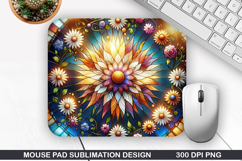 Mouse Pad Sublimation, Summer Mouse Pad PNG Design Product Image 1