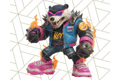 Forgotten 80s Cartoon Clipart PNG, Retro Animal Heroes Product Image 2