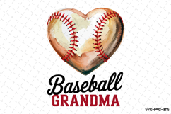 Baseball Grandma svg | Baseball svg | Svg Files Product Image 1