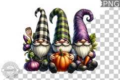 Halloween Kitchen Gnome Sublimation - Clipart PNG Design Product Image 1