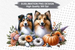 Halloween Dog - Halloween clipart Sublimation PNG Design Product Image 1