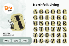 Northfolk Living Monogram Product Image 1