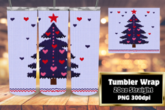 Trendy 20oz Tumbler Wrap File , Holiday Product Image 1