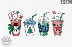 Christmas PNG, Christmas Coffee Sublimation Design Product Image 1