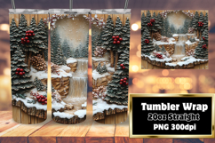 ARTISTIC 20oz Tumbler Design for Gifts , Christmas Product Image 1
