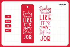 Spicy Bookmark Saying SVG | Book Lovers - Reading Romance Product Image 3