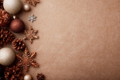 Christmas Balls Background, Holiday Background Mockup Product Image 1