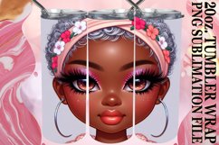 Heartfelt dreams 20oz tumbler wrap, Love Girl Product Image 1