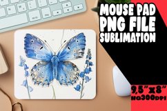 Radiant Butterfly Symphony Mousepad Product Image 1