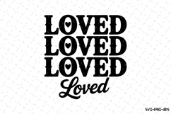 loved SVG | SVG Cut files | Cricut Product Image 1
