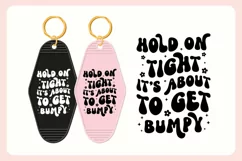 Funny Driving Motel Keychain SVG Vol.2 | Hold On Tight Product Image 3