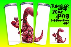 Tumbler Love with Dino Charm Product Image 1