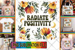 Cozy TSHIRT Art Ideas PNG, Flower Quote Product Image 1
