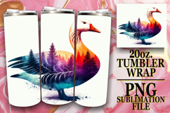 Happy Hearts 20oz tumbler wrap, Animals Art Product Image 1