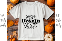 Fall t-shirt mockup, Fall mockup Product Image 1