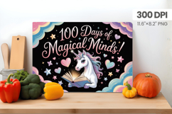 100 days of school Cutting Board PNG Design, Teacher PNG Product Image 1