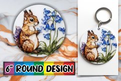 Blissful Circle Ornaments PNG, Animals Product Image 1