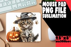 Halloween Critter Mouse Pad Sublimation PNG Product Image 1