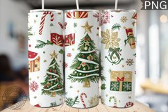 Christmas Tree Tumbler Wrap -High Quality 300 Dpi Product Image 1
