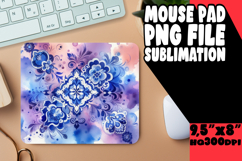 Unique Desk Pad Design Magic, Watercolor Patter Product Image 1