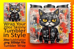 Tumbling with Adorable Cats: Sublimation Magic Product Image 1