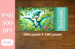 Dinosaur sippy cup sublimation PNG, Baby 12oz Kids tumbler Product Image 2