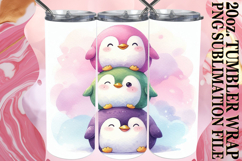 Gentle smiles 20oz tumbler wrap, Cute Animals Product Image 1