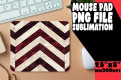 Colorful Stripe Pattern Mouse Pad with Glitter Product Image 1