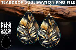 Playful TEARDROP Earrings Art Ideas, Leopard Prints Product Image 1
