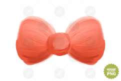 Coquette Easter Bow Sublimation PNG Product Image 1