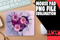 Vibrant Petal Mousepad Product Image 1